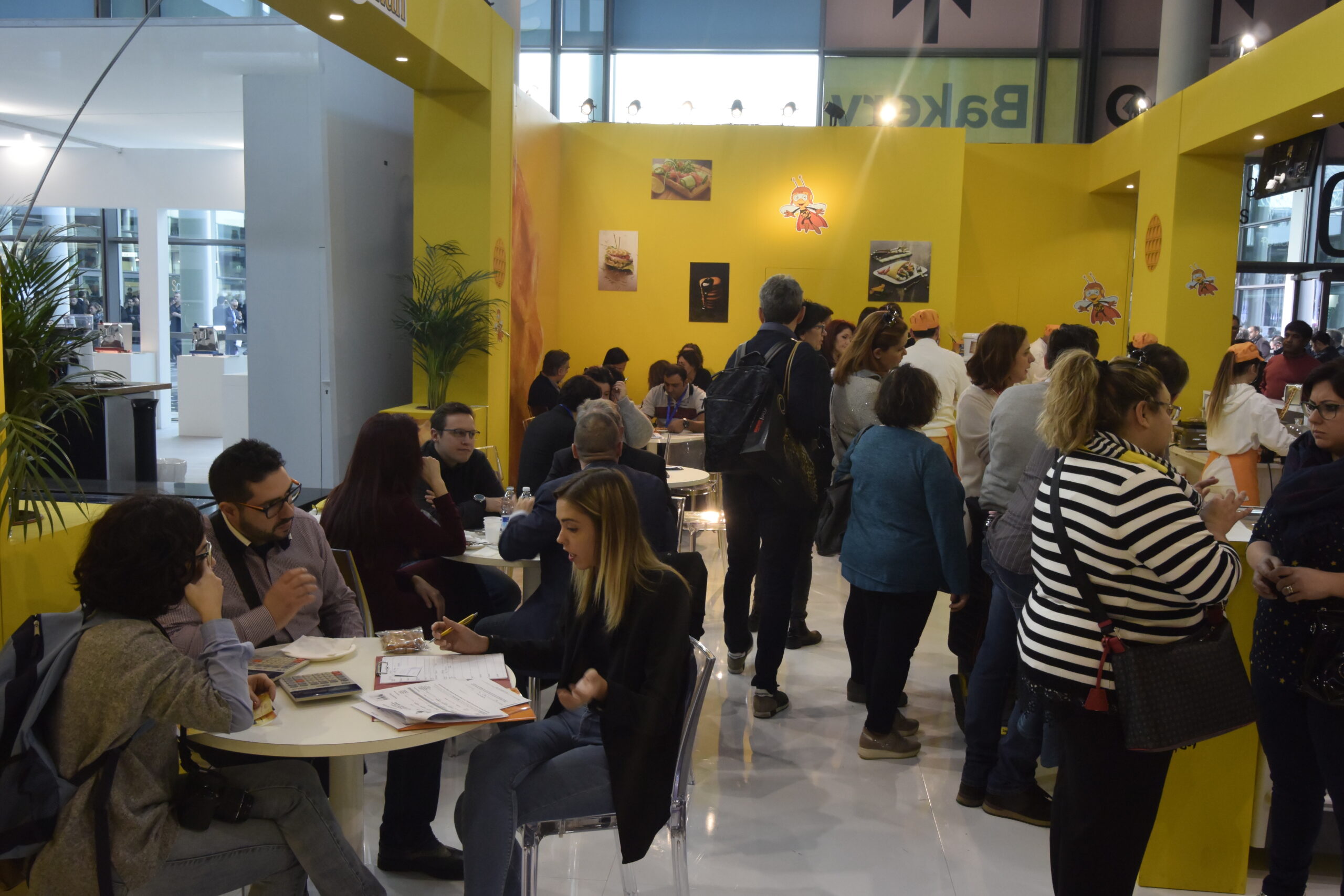 I nostri clienti allo stand Waffelman